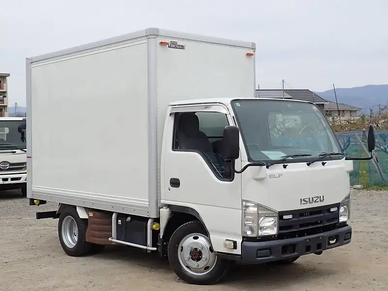 いすゞ エルフ 小型 アルミバン SKG-NHS85AN H24の中古トラック画像3