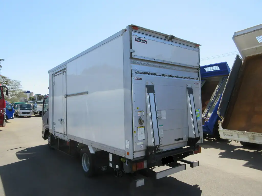 いすゞ エルフ 小型 アルミバン パワーゲート サイドドアの中古トラック画像5