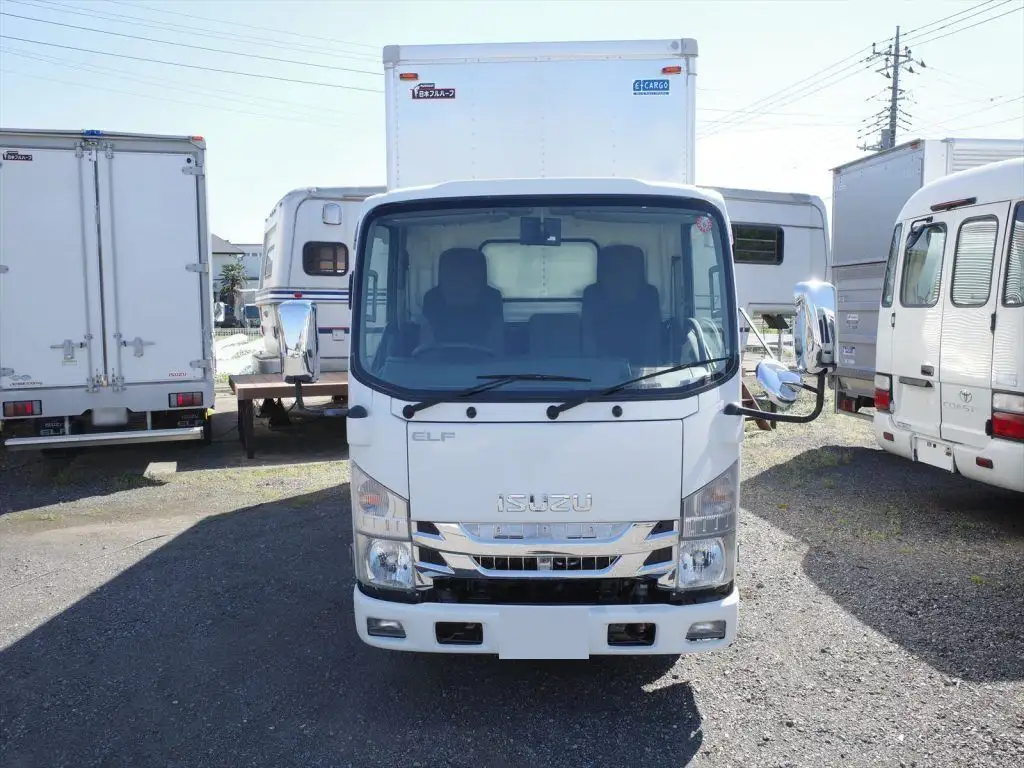 いすゞ エルフ 小型 アルミバン サイドドア TRG-NLR85ANの中古トラック画像2