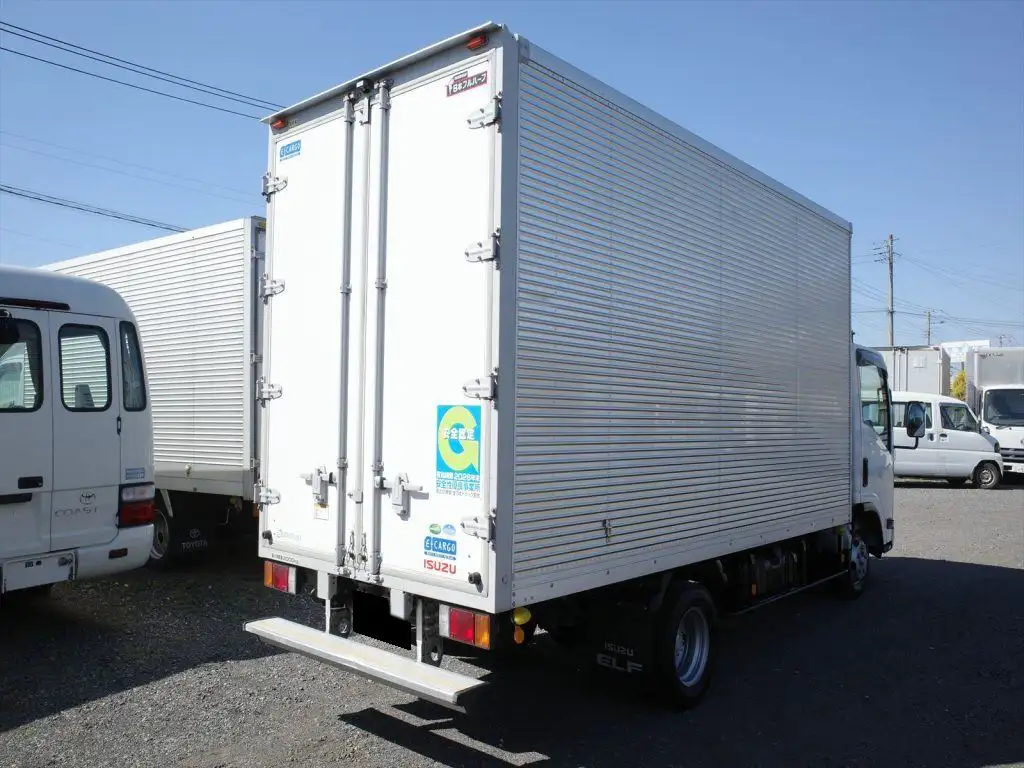 いすゞ エルフ 小型 アルミバン サイドドア TRG-NLR85ANの中古トラック画像3