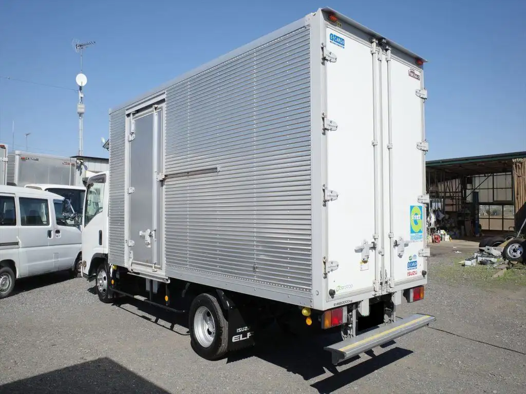 いすゞ エルフ 小型 アルミバン サイドドア TRG-NLR85ANの中古トラック画像5
