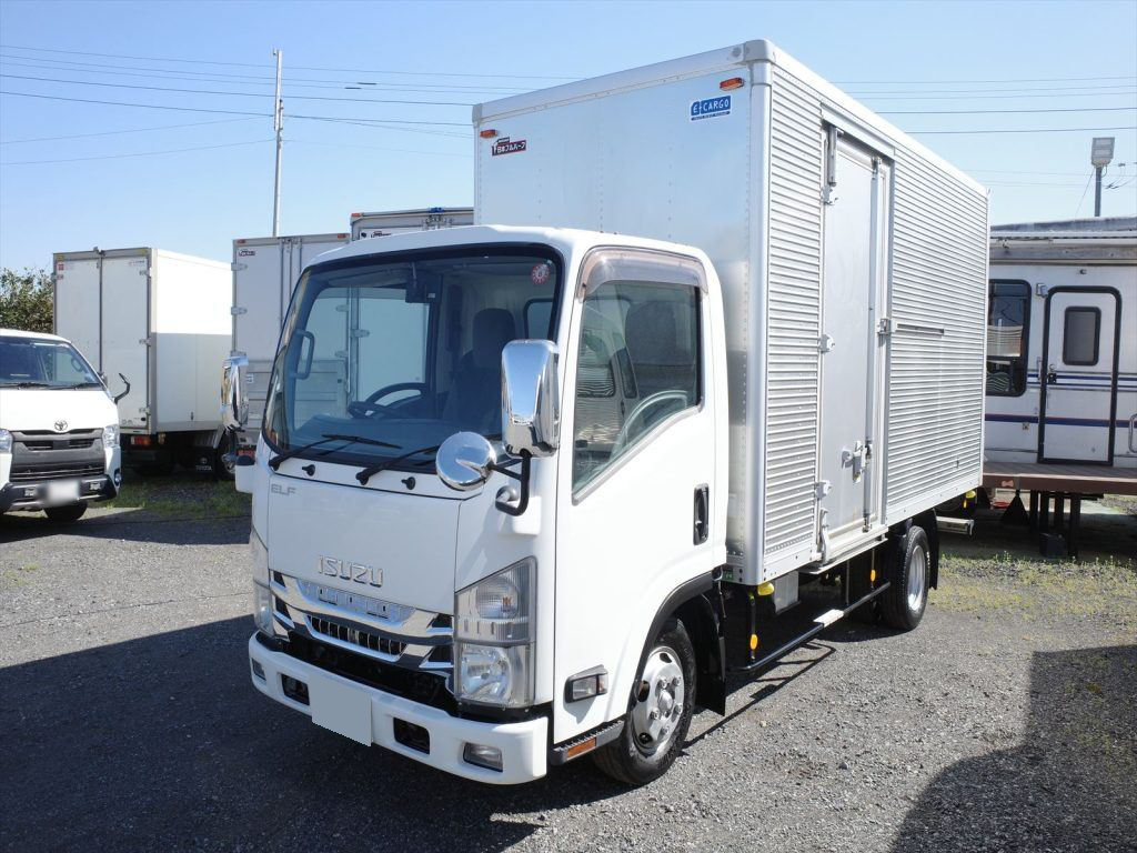 いすゞ エルフ 小型 アルミバン 標準ロング