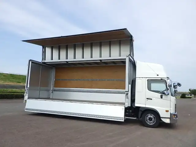 日野 レンジャー 中型/増トン ウイング パワーゲート エアサスの中古トラック画像5