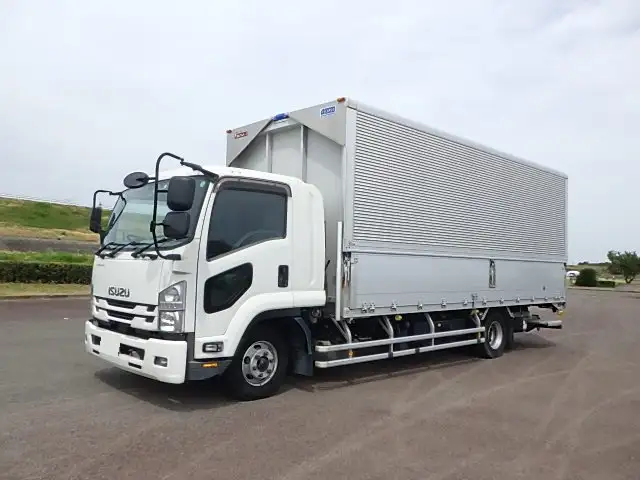 いすゞ フォワード 中型/増トン ウイング パワーゲート ベッド の中古トラック【車両No.210372】