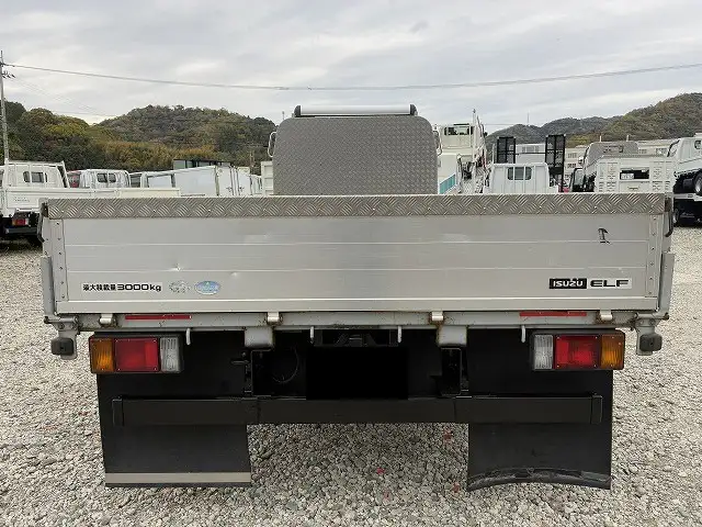 いすゞ エルフ 小型 平ボディ 床鉄板 アルミブロックの中古トラック画像5