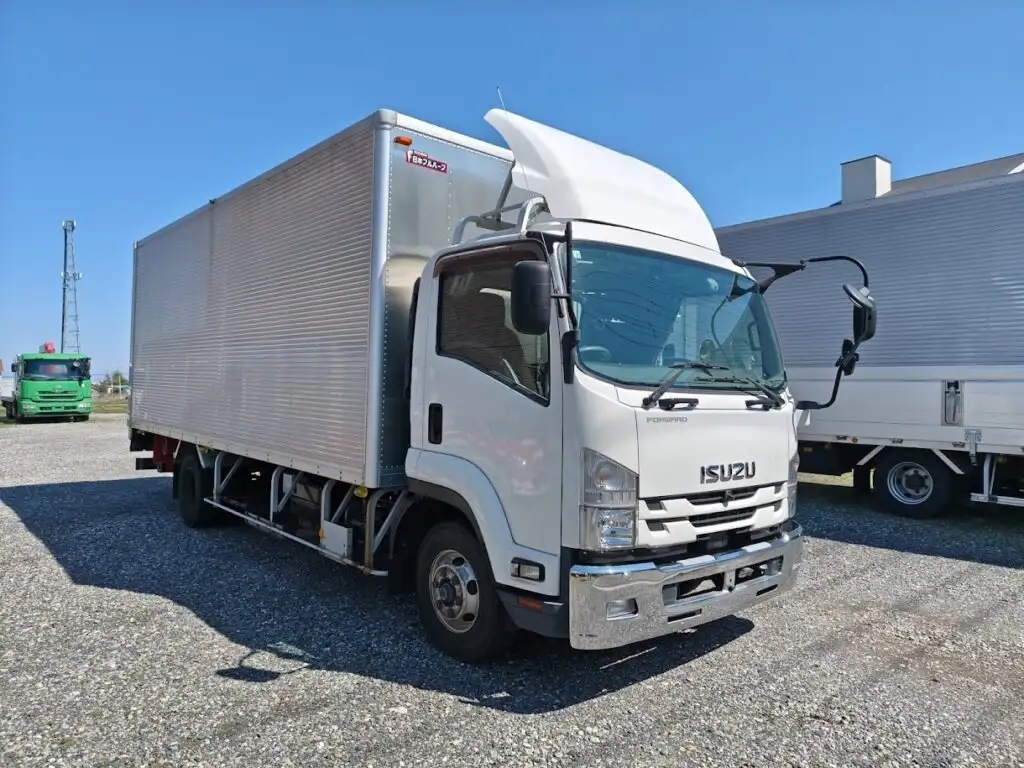 いすゞ フォワード 中型/増トン アルミバン パワーゲート 床鉄板の中古トラック画像2