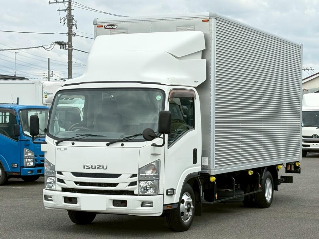 いすゞ エルフ 小型 アルミバン 超ロング