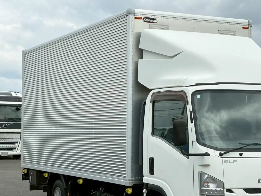 いすゞ エルフ 小型 アルミバン パワーゲート TRG-NPR85ANの中古トラック画像3