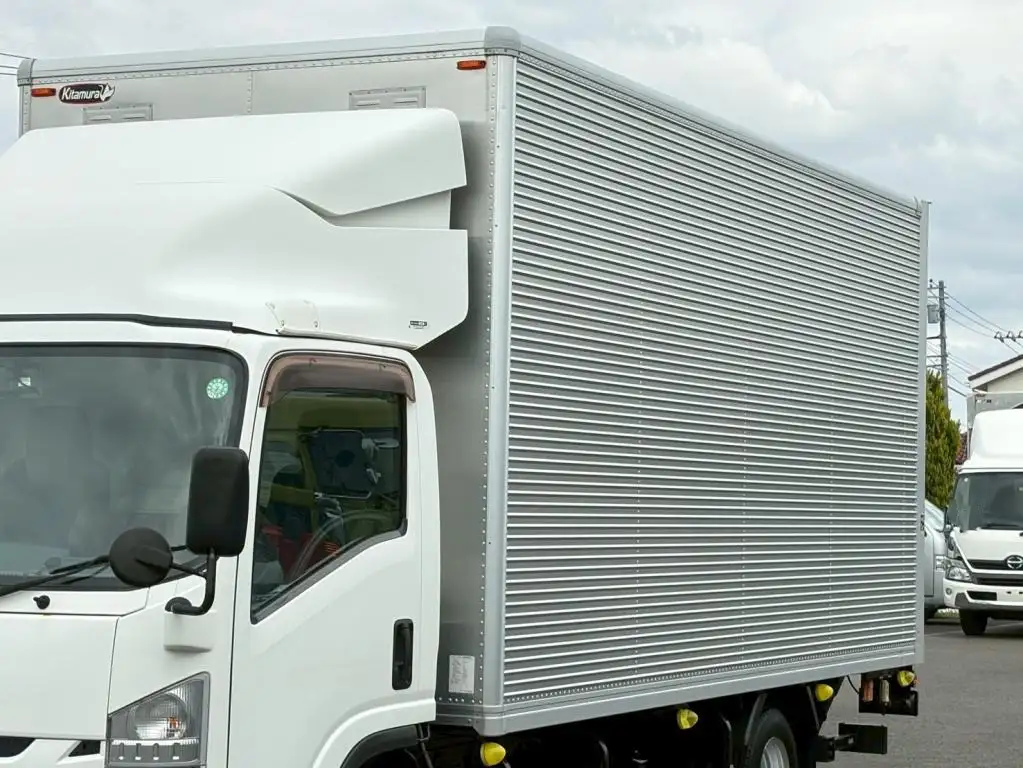 いすゞ エルフ 小型 アルミバン パワーゲート TRG-NPR85ANの中古トラック画像6