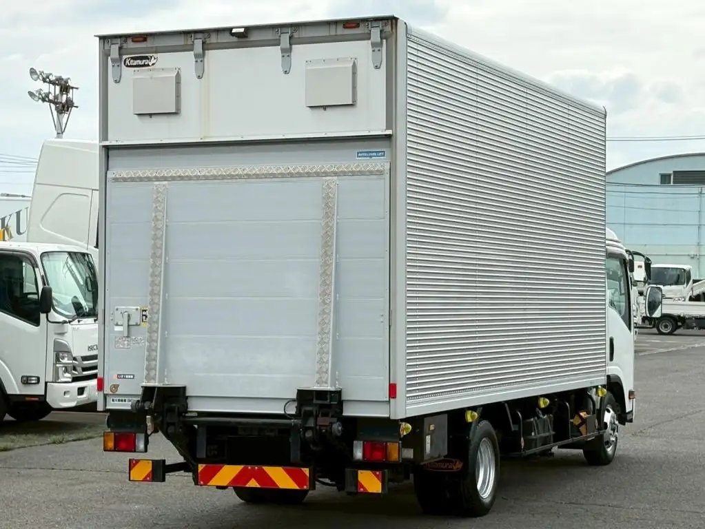 いすゞ エルフ 小型 アルミバン パワーゲート TRG-NPR85ANの中古トラック画像4
