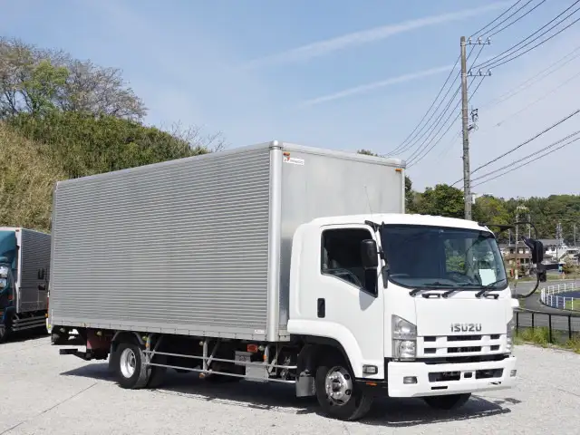 いすゞ フォワード 中型/増トン アルミバン パワーゲート ベッド の中古トラック【車両No.210638】