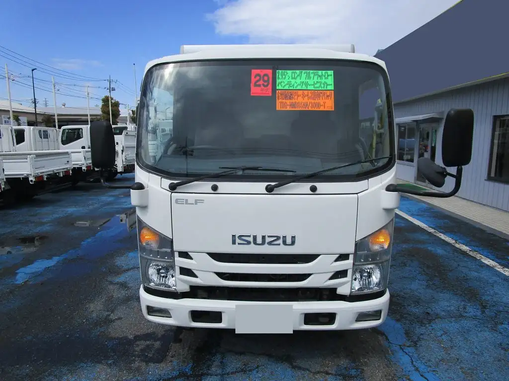 いすゞ エルフ 小型 アルミバン ボトルカー サイドドアの中古トラック画像2