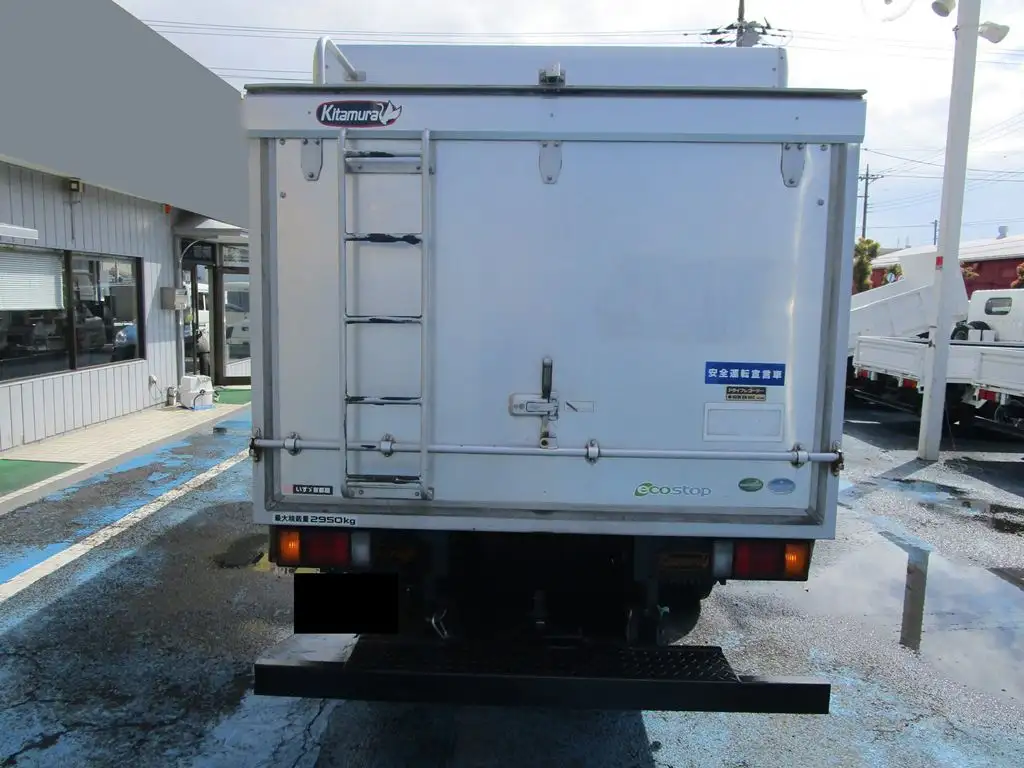 いすゞ エルフ 小型 アルミバン ボトルカー サイドドアの中古トラック画像4