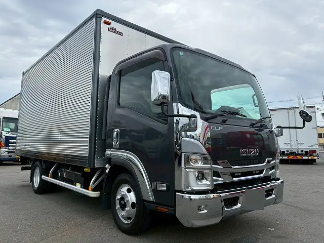 いすゞ エルフ 小型 アルミバン サイドドア 2RG-NPR88ANの中古トラック画像2