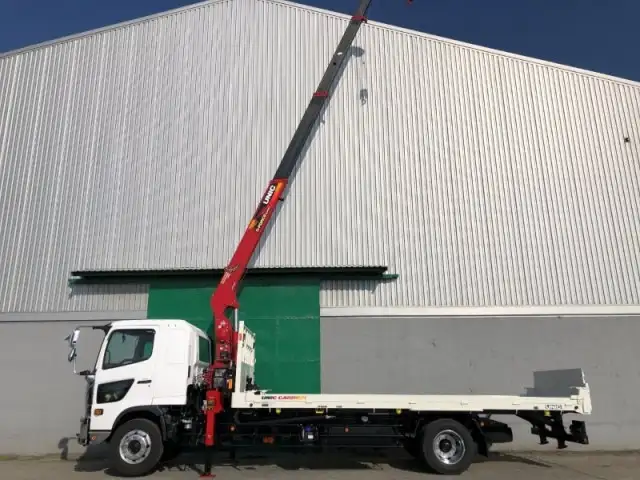 日野 レンジャー 中型/増トン 車両重機運搬 4段クレーン ラジコンの中古トラック画像5