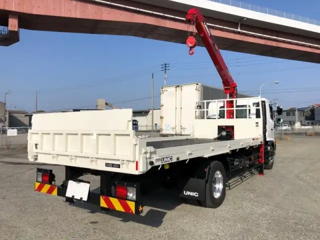 日野 レンジャー 中型/増トン 車両重機運搬 4段クレーン ラジコンの中古トラック画像3