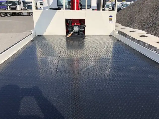 日野 レンジャー 中型/増トン 車両重機運搬 4段クレーン ラジコンの中古トラック画像6