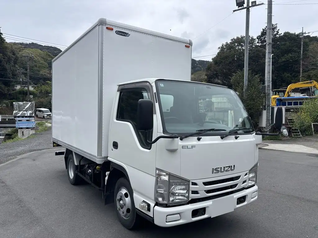 いすゞ エルフ 小型 アルミバン TPG-NHR85AN H29の中古トラック画像2