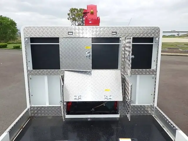 日野 レンジャー 中型/増トン 車両重機運搬 4段クレーン ラジコンの中古トラック画像6