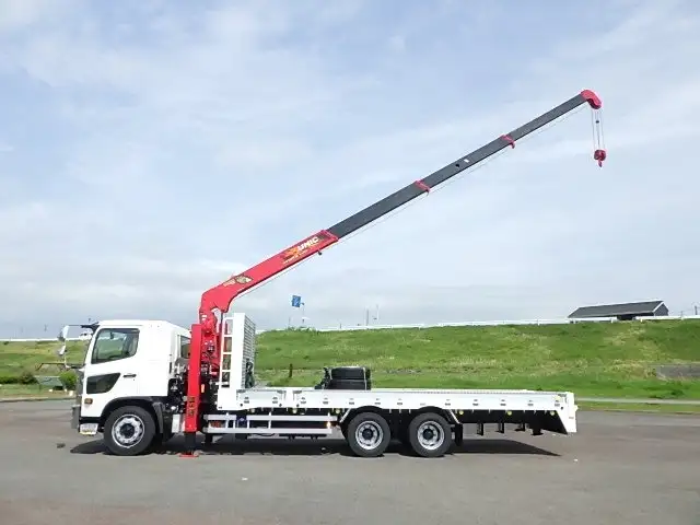 日野 レンジャー 中型/増トン 車両重機運搬 4段クレーン ラジコンの中古トラック画像3