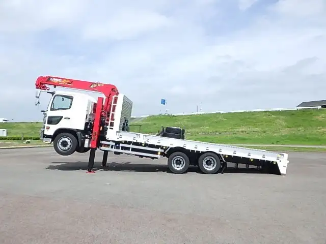 日野 レンジャー 中型/増トン 車両重機運搬 4段クレーン ラジコンの中古トラック画像4