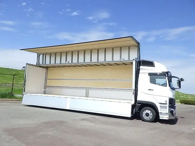 三菱 スーパーグレート 大型 ウイング ハイルーフ エアサスの中古トラック画像5