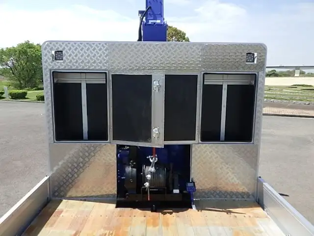 日野 プロフィア 大型 車両重機運搬 4段クレーン ラジコンの中古トラック画像6