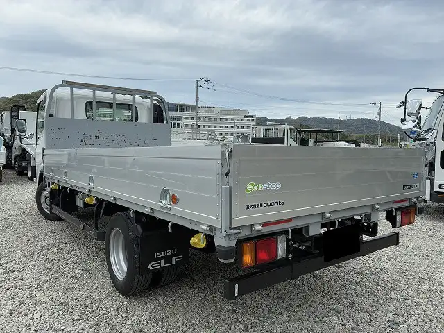 いすゞ エルフ 小型 平ボディ 床鉄板 アルミブロックの中古トラック画像5