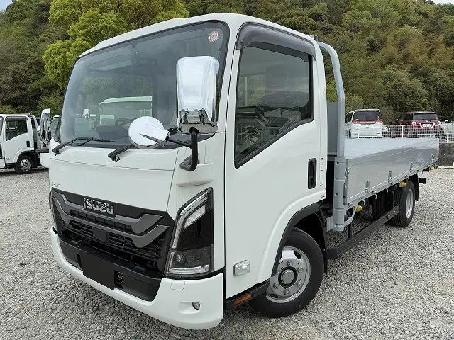 いすゞ エルフ 小型 平ボディ 床鉄板 アルミブロック の中古トラック【車両No.210918】