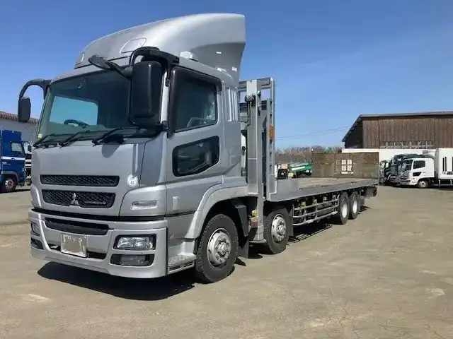 三菱 スーパーグレート 大型 車両重機運搬 ラジコン ウインチ の中古トラック【車両No.211124】
