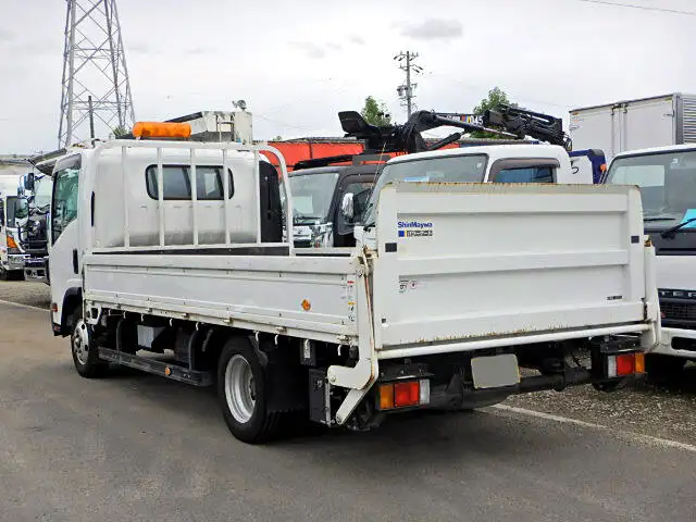 日産 アトラス 小型 平ボディ パワーゲート BKG-APR85ANの中古トラック画像6
