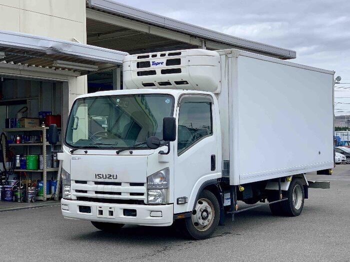 いすゞ エルフ 小型 冷凍冷蔵 ワイドロング