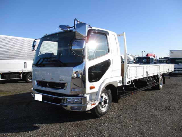 三菱 ファイター 中型/増トン 平ボディ ワイド 2KG-FK62F