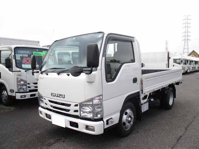 いすゞ エルフ 小型 平ボディ TRG-NJR85A H31/R1|画像1