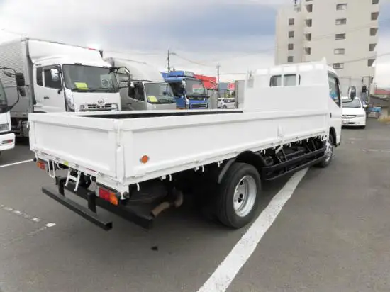 三菱 キャンター 小型 平ボディ 床鉄板 TKG-FEA50の中古トラック画像2