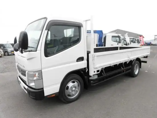 三菱 キャンター 小型 平ボディ 床鉄板 TKG-FEA50の中古トラック画像1