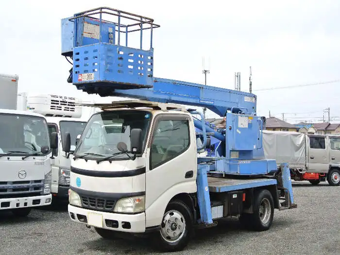 日野 デュトロ 小型 高所・建柱車 高所作業車 PB-XZU301Eの中古トラック画像1