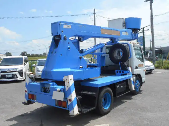 三菱 キャンター 小型 高所・建柱車 高所作業車 KK-FE73EBの中古トラック画像2