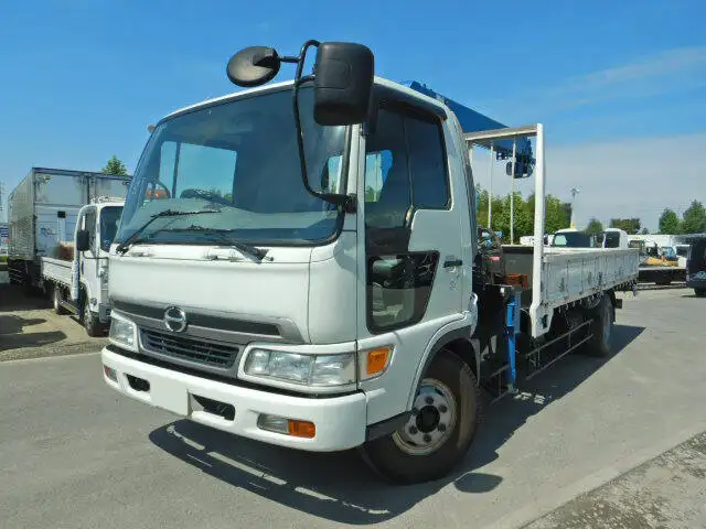 日野 レンジャー 中型/増トン クレーン付 4段 KK-FC3JKDAの中古トラック画像1