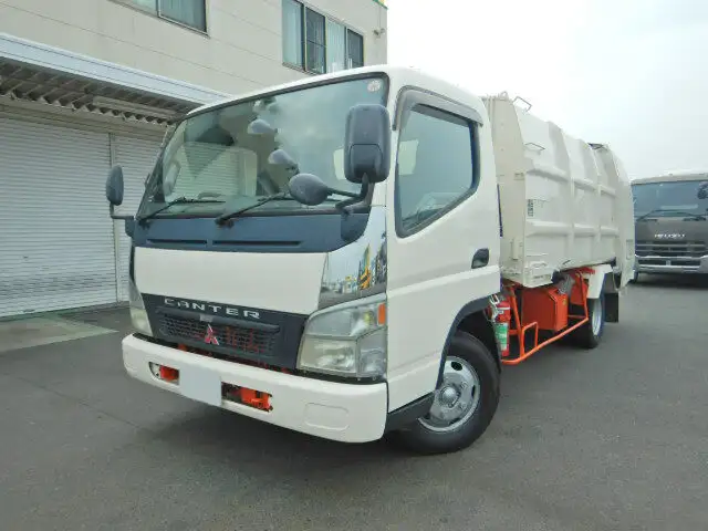 三菱 キャンター 小型 パッカー車 プレス式 KK-FE82EEVの中古トラック画像1