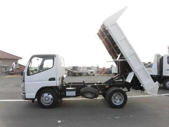 三菱 キャンター 小型 ダンプ 強化 PA-FE71DBDの中古トラック画像4