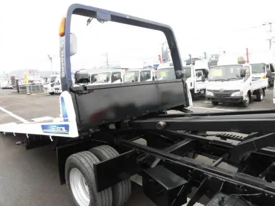 三菱 キャンター 小型 車両重機運搬 ラジコン ウインチの中古トラック画像5