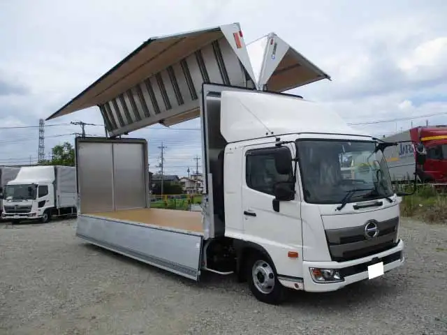 日野 レンジャー 中型/増トン ウイング エアサス ベッドの中古トラック画像8