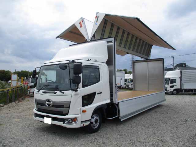 日野 レンジャー 中型/増トン パッカー車 巻き込み式 回転ダンプ式 の中古トラック【車両No.164531】