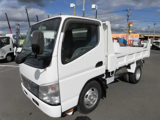三菱 キャンター 小型 ダンプ PA-FE71BBD H18の中古トラック画像1