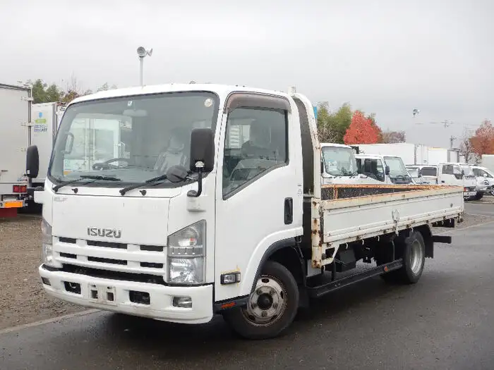 いすゞ エルフ 小型 平ボディ TKG-NPR85AR H25の中古トラック画像1