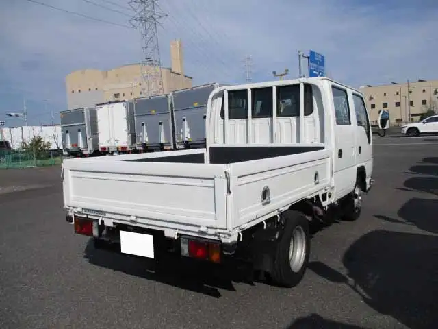 いすゞ エルフ 小型 平ボディ Wキャブ BKG-NJR85Aの中古トラック画像2