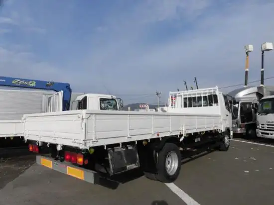 三菱 ファイター 中型/増トン 平ボディ ベッド PDG-FK62FZの中古トラック画像3