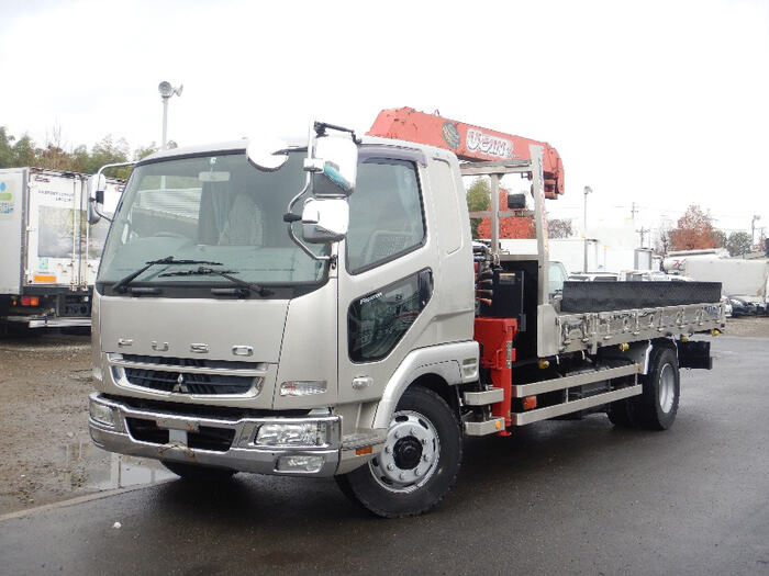 三菱 ファイター 中型/増トン 車両重機運搬 セーフティーローダー PDG-FK62FZ