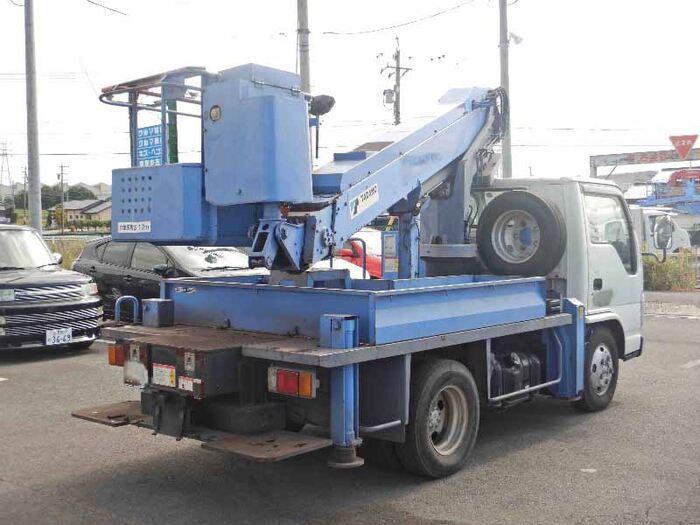 いすゞ エルフ 小型 高所・建柱車 高所作業車 BDG-NKR85N｜画像2
